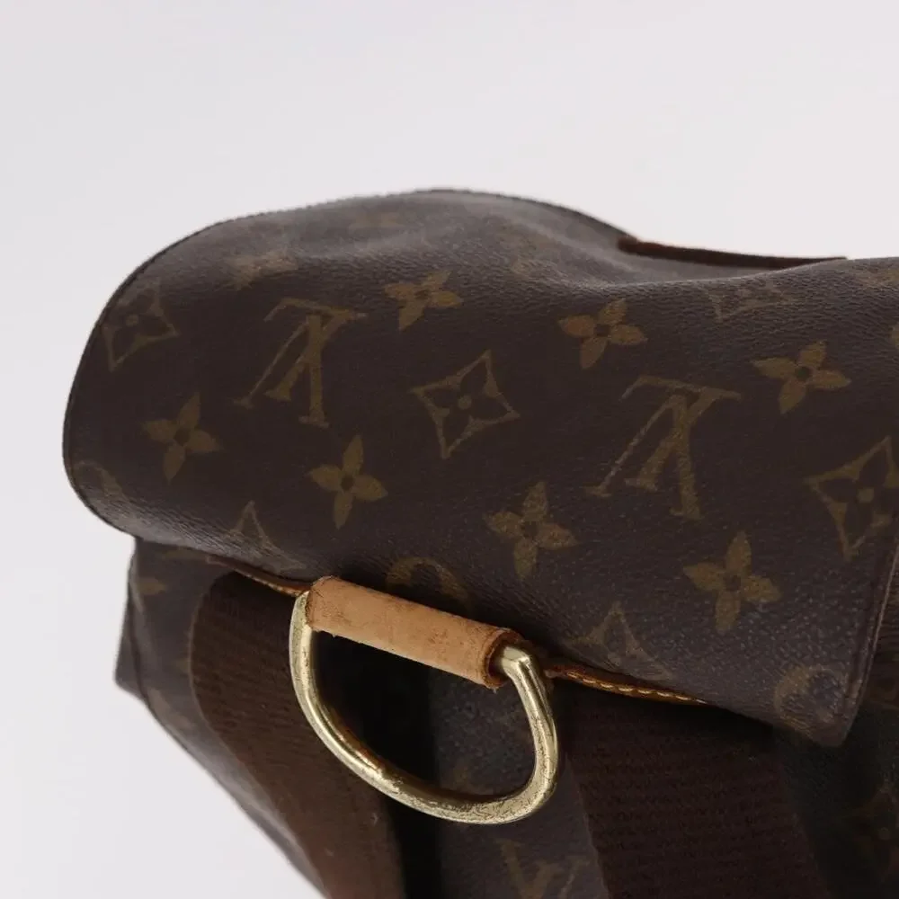 Louis Vuitton Monogram Montsouris GM Backpack Brown
